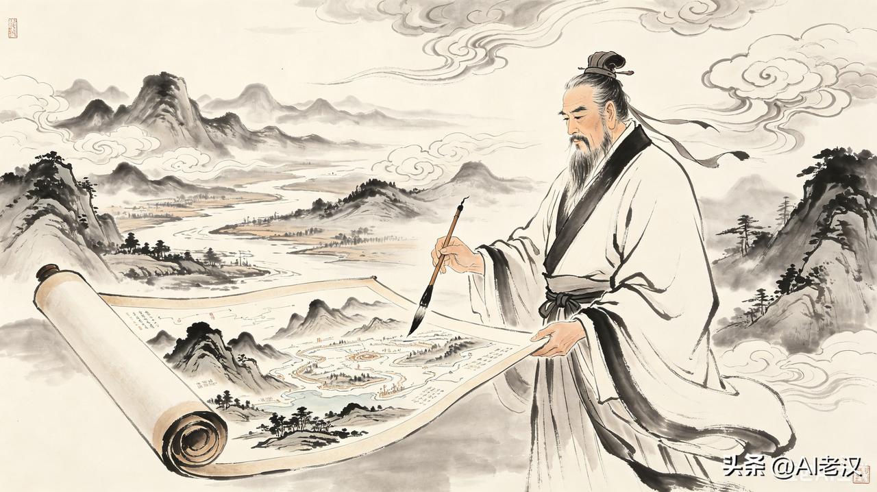 看到“棋盘三尺争天下，笔墨半卷定乾坤”这副对联，瞬间感觉气势十足。这让我想起之前