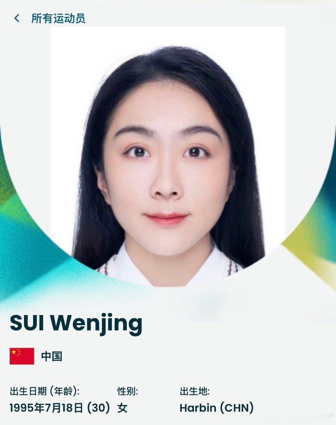 2026米兰冬奥会中国花样滑冰运动员证件照隋文静 韩聪 金博洋 张瑞阳 王诗玥 