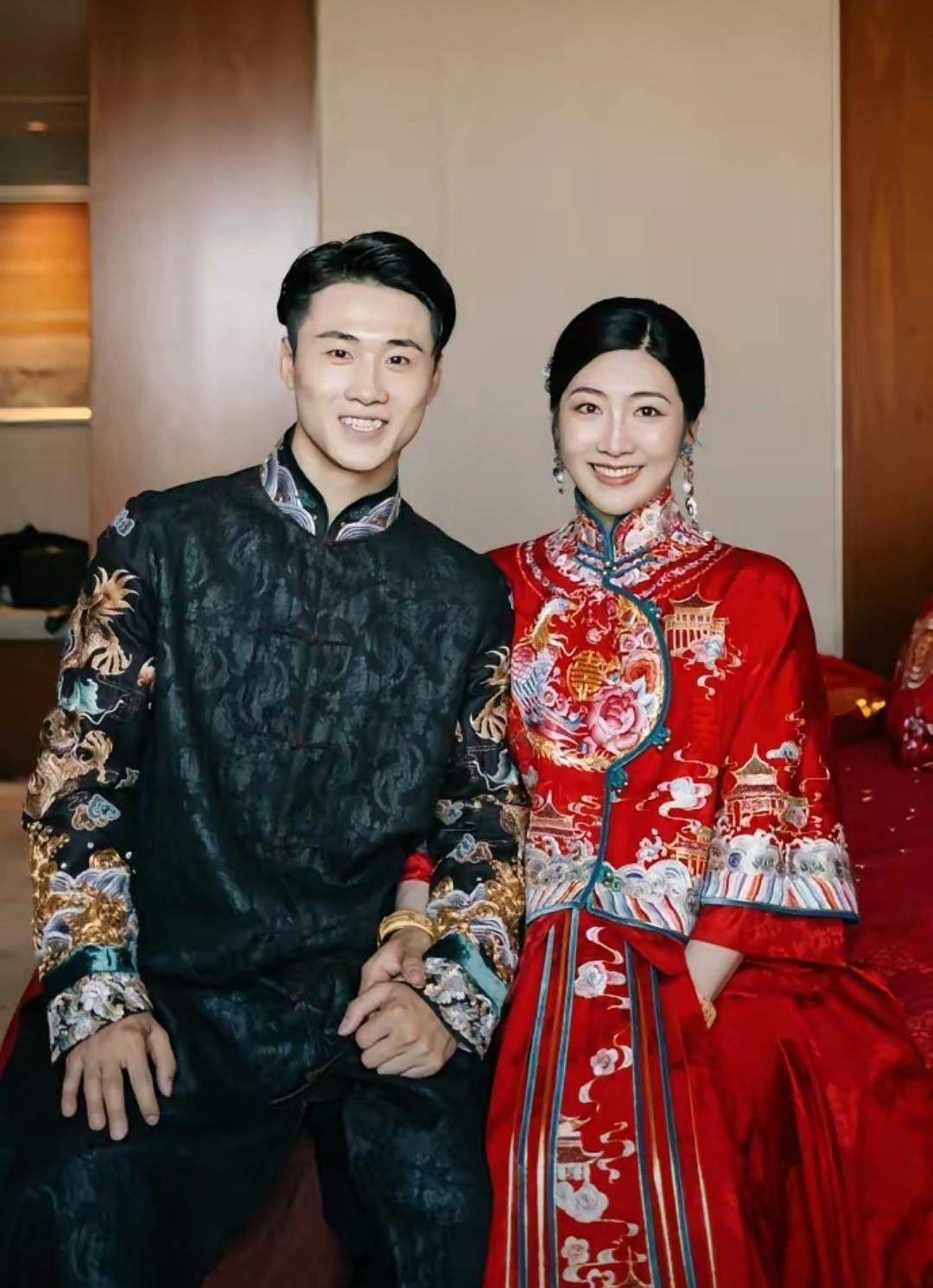 空中技巧夫妻双双把金拿王心迪夺金 王心迪与徐梦桃太棒了，春节欢乐时刻，让全国人民