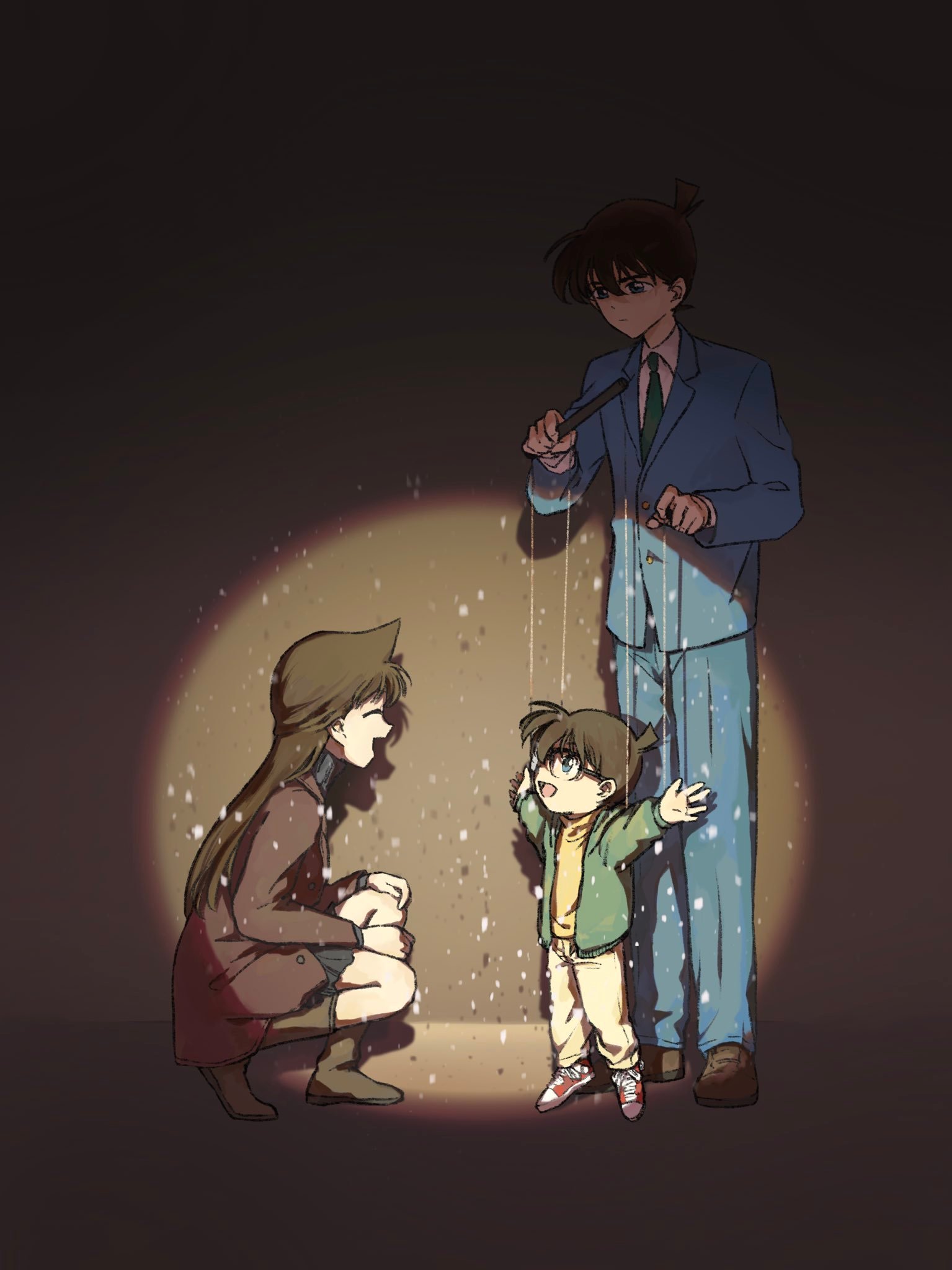 小兰很期盼新一能快点回来cr：crayooon#新兰##夏日次元盛典##新兰永恒