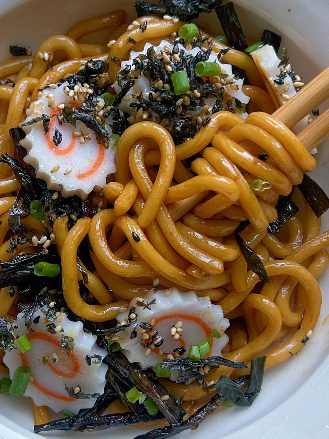 葱油乌冬面| 分分钟好吃到舔盘