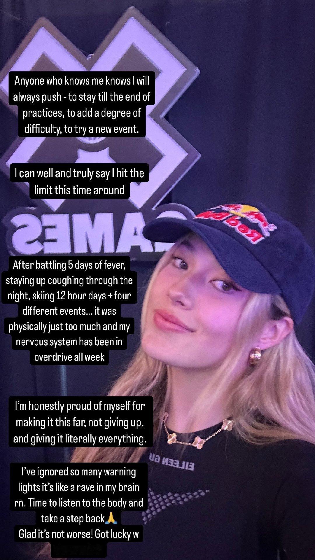 谷爱凌说身体已达极限 没事，真的非常优秀了，先好好休息一下吧，继续加油。  