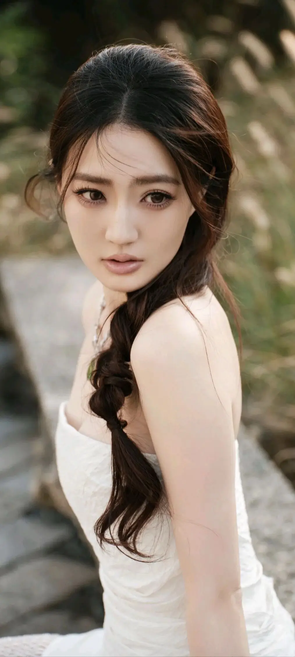 徐璐｜渔网拼接裙，美爆了！