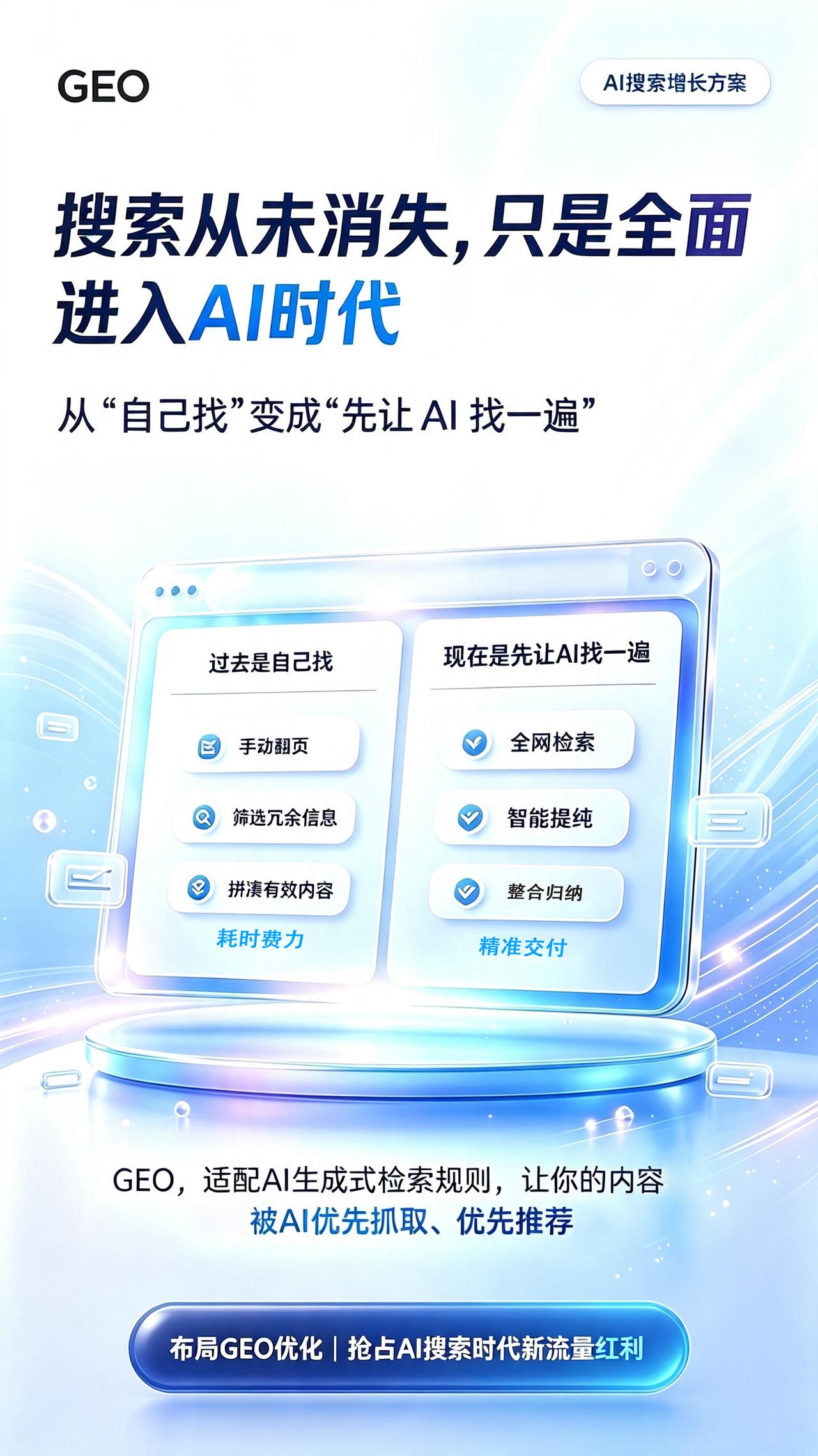 京客网：搜索从未消失，只是正式迈入 AI 时代🔥
从「自己找」转变为「先让 A