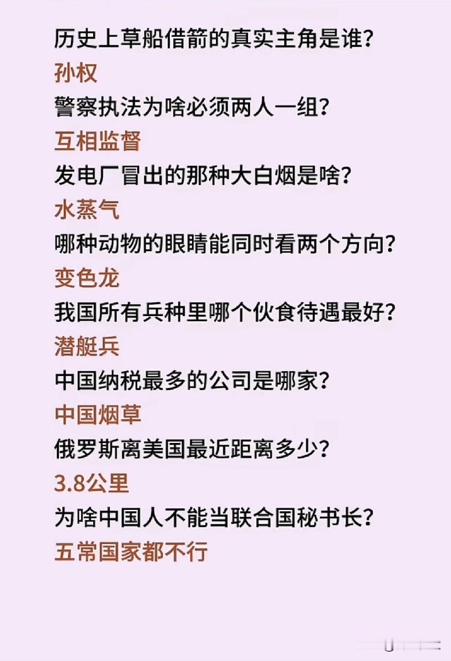 趣味百科知识问答，涨知识又有趣！📚💡