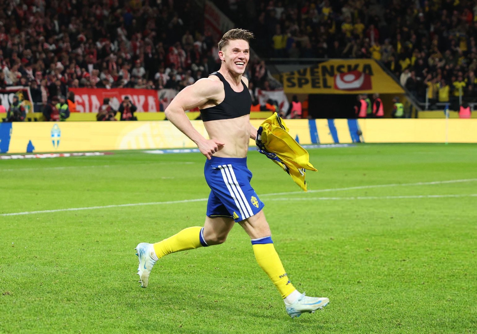 又是你！约克雷斯2场4球帮助瑞典队挺进美加墨世界杯瑞典3比2波兰 约克雷斯 世界