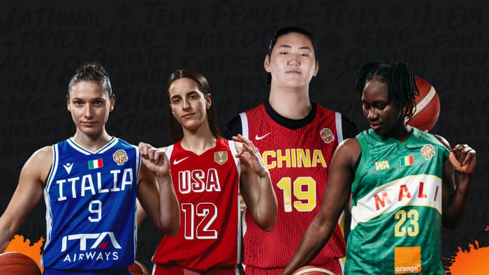 #张子宇韩旭人气力压美国众星# 根据FIBA官网显示，、包揽女篮世界杯页面点击量