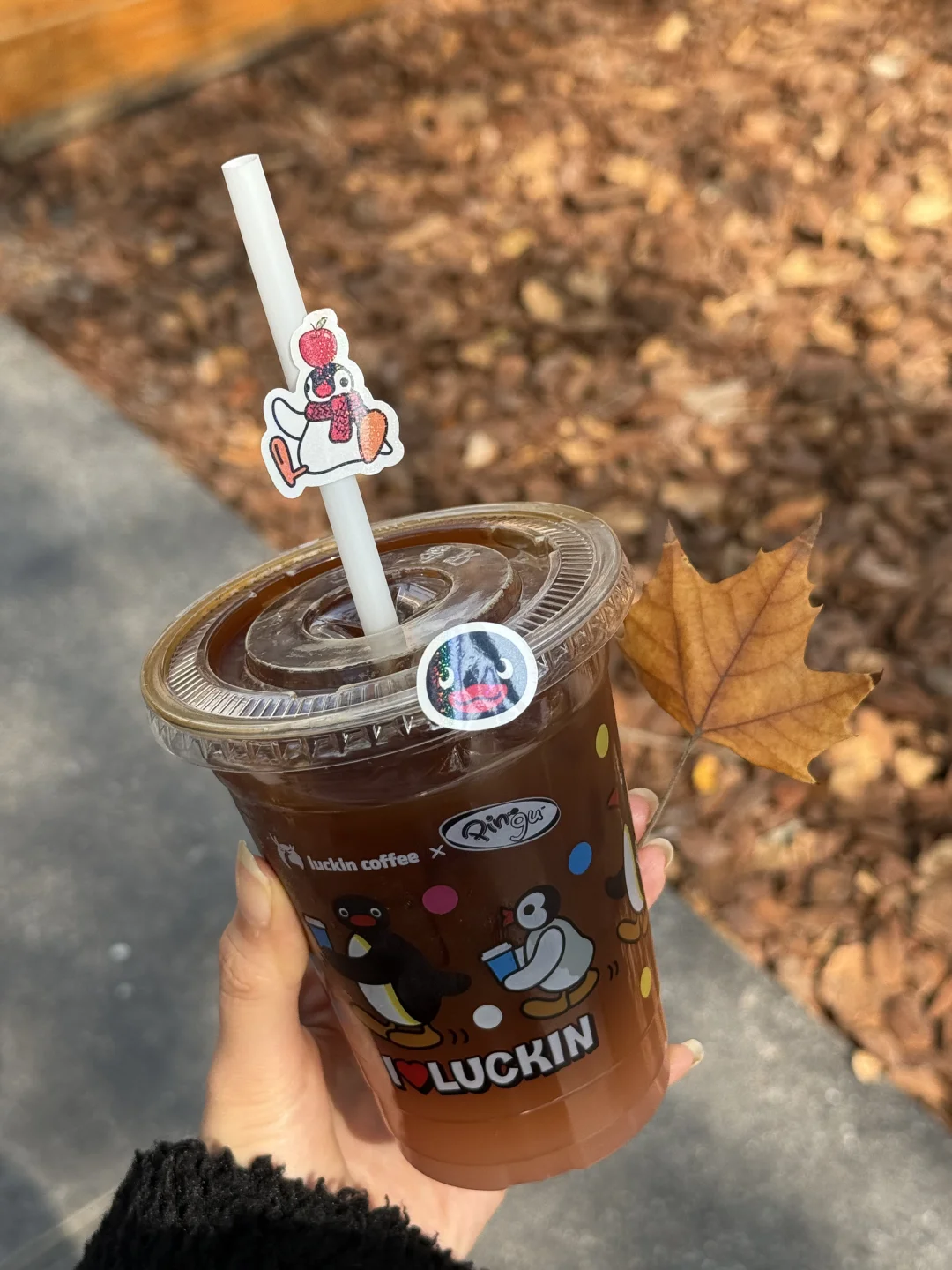 瑞幸终于带苹果玩了…这杯出乎意料的好喝🥹