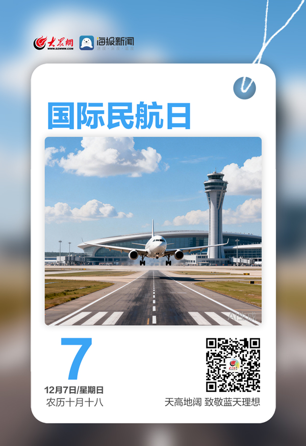 早安,你好|今天,国际民航日
