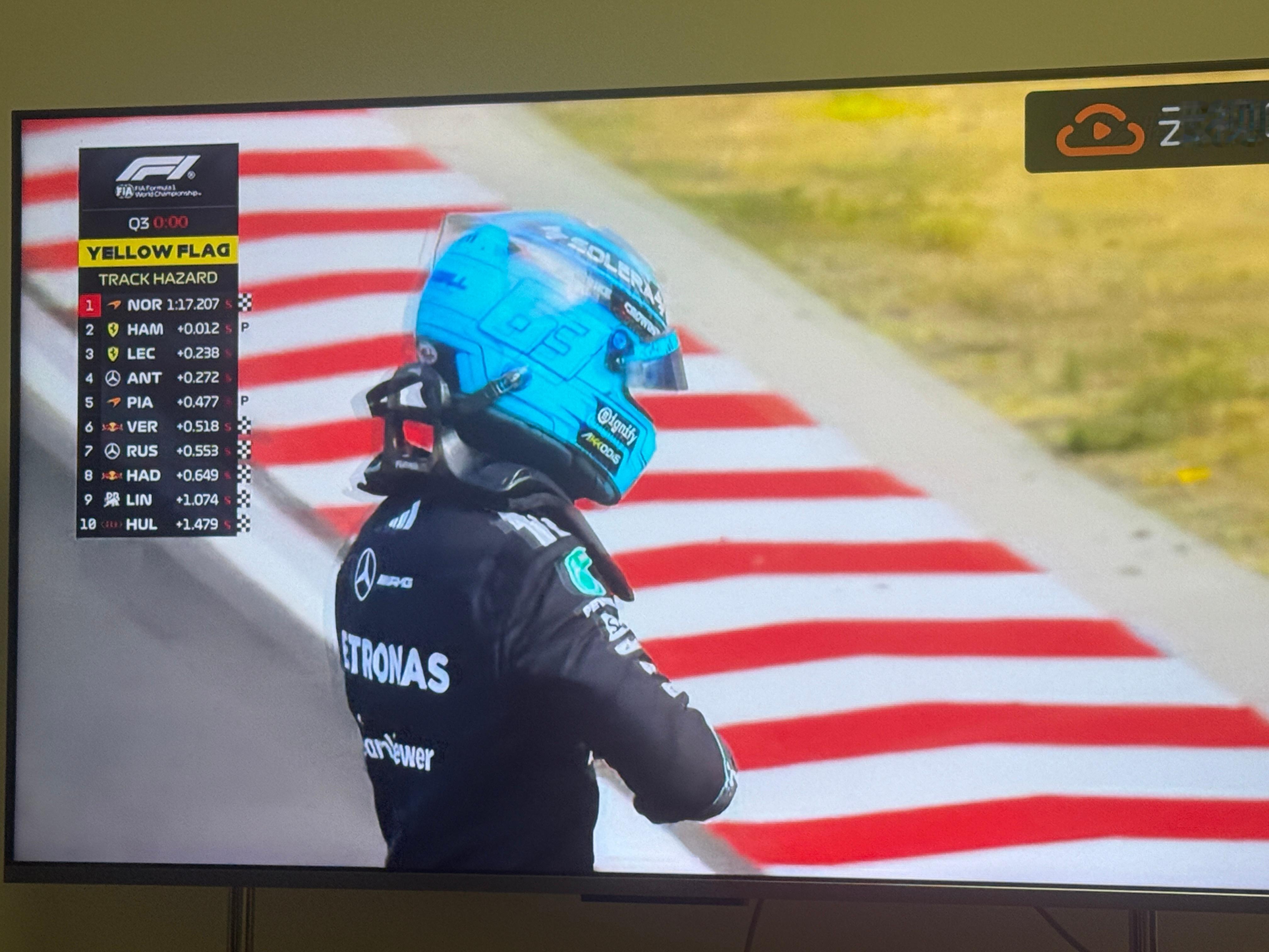 拉塞尔车又坏了人怎么能倒霉成这样f12026f1匈牙利大奖赛
