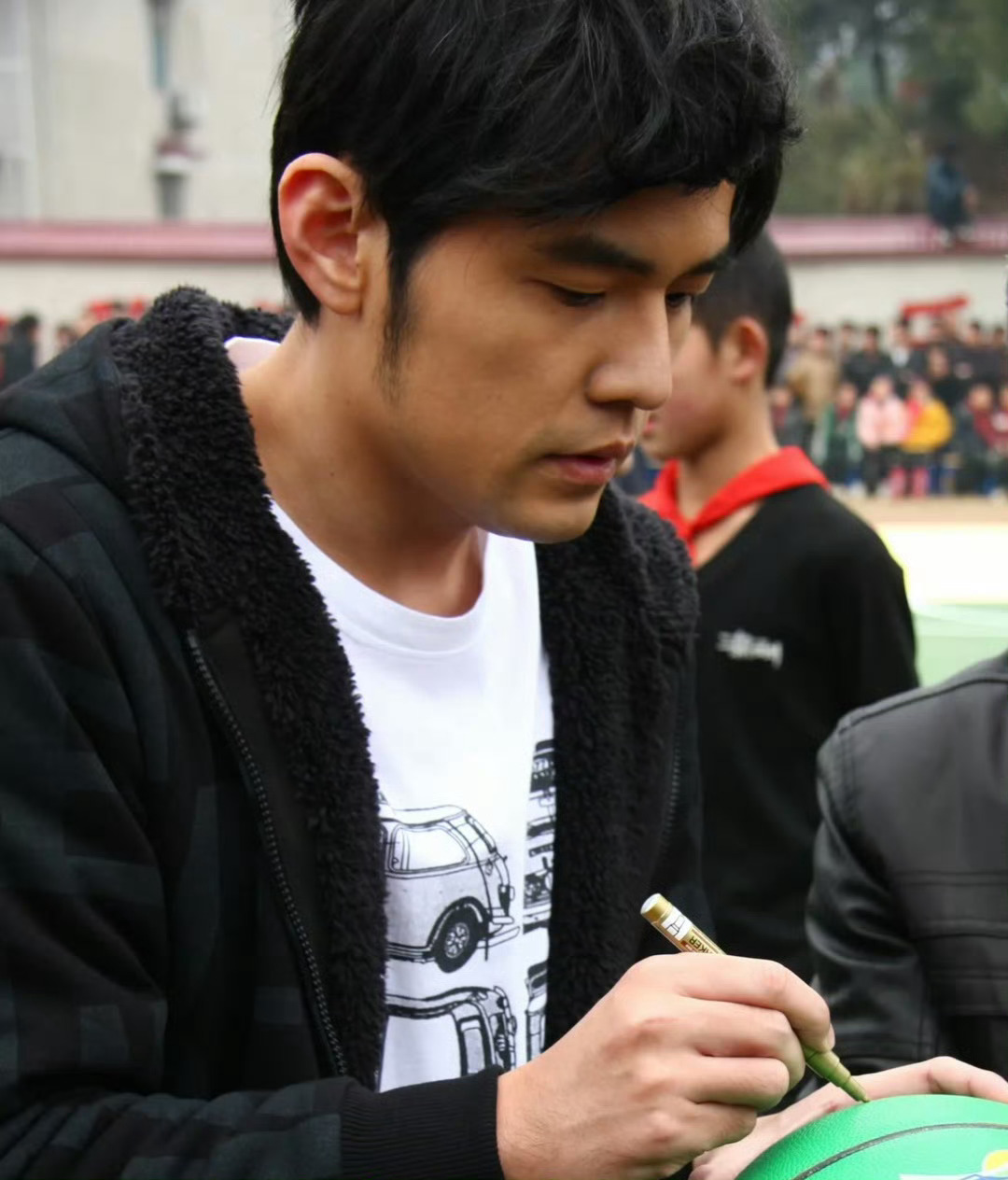 十多年前做公益时的照片