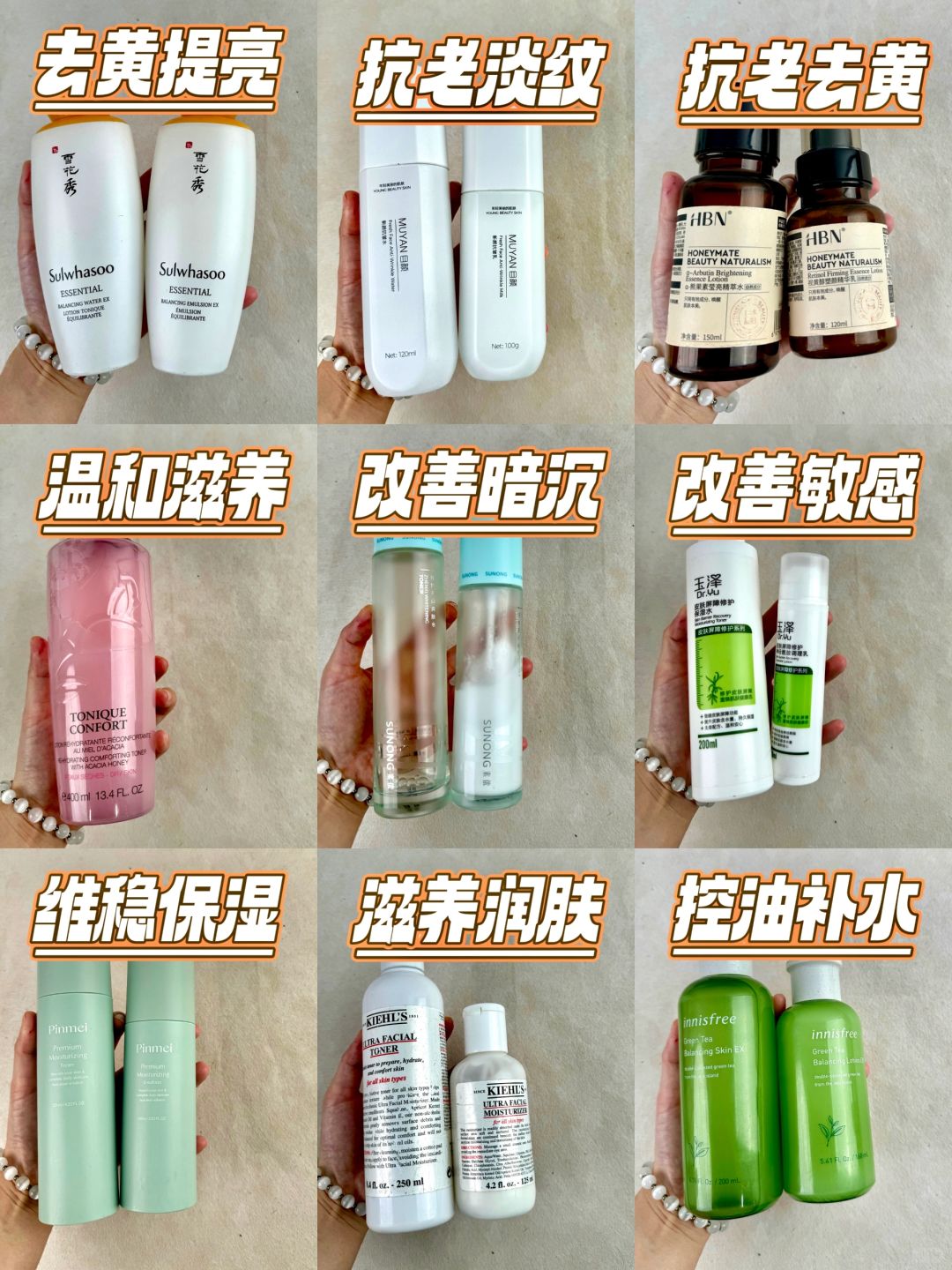年度爱用平价抗老水乳总结！这几个就够了！