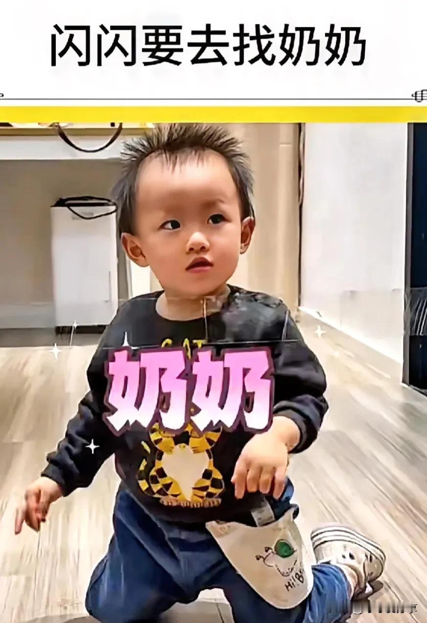 #理想家生活#闪闪叫奶奶也太甜了吧！是要去找奶奶的感觉，应该偶尔能看到奶奶，好聪