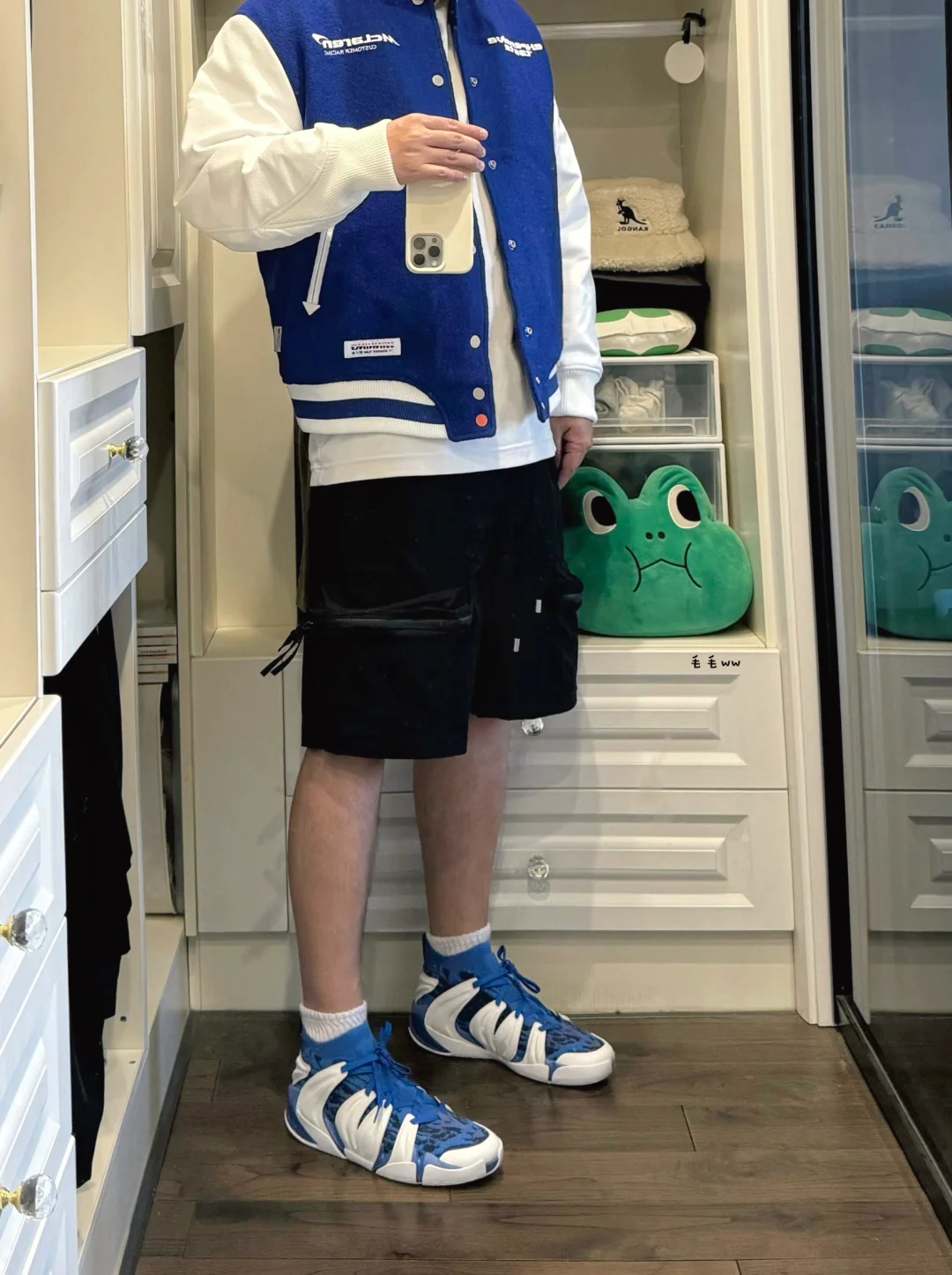 克莱因蓝｜短裤穿搭