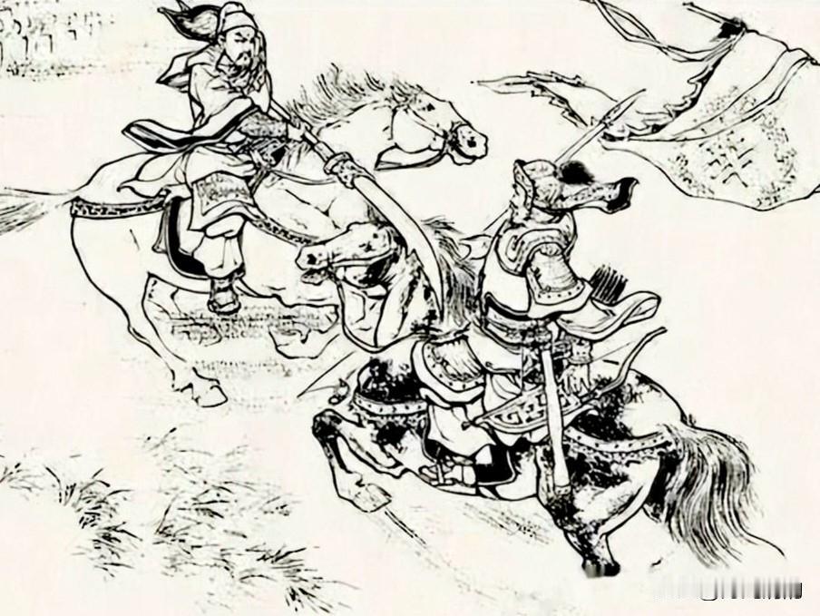 建安五年，39岁的关羽被曹操围困土山，一人杀退许褚、徐晃联手。没多久，在白马坡上