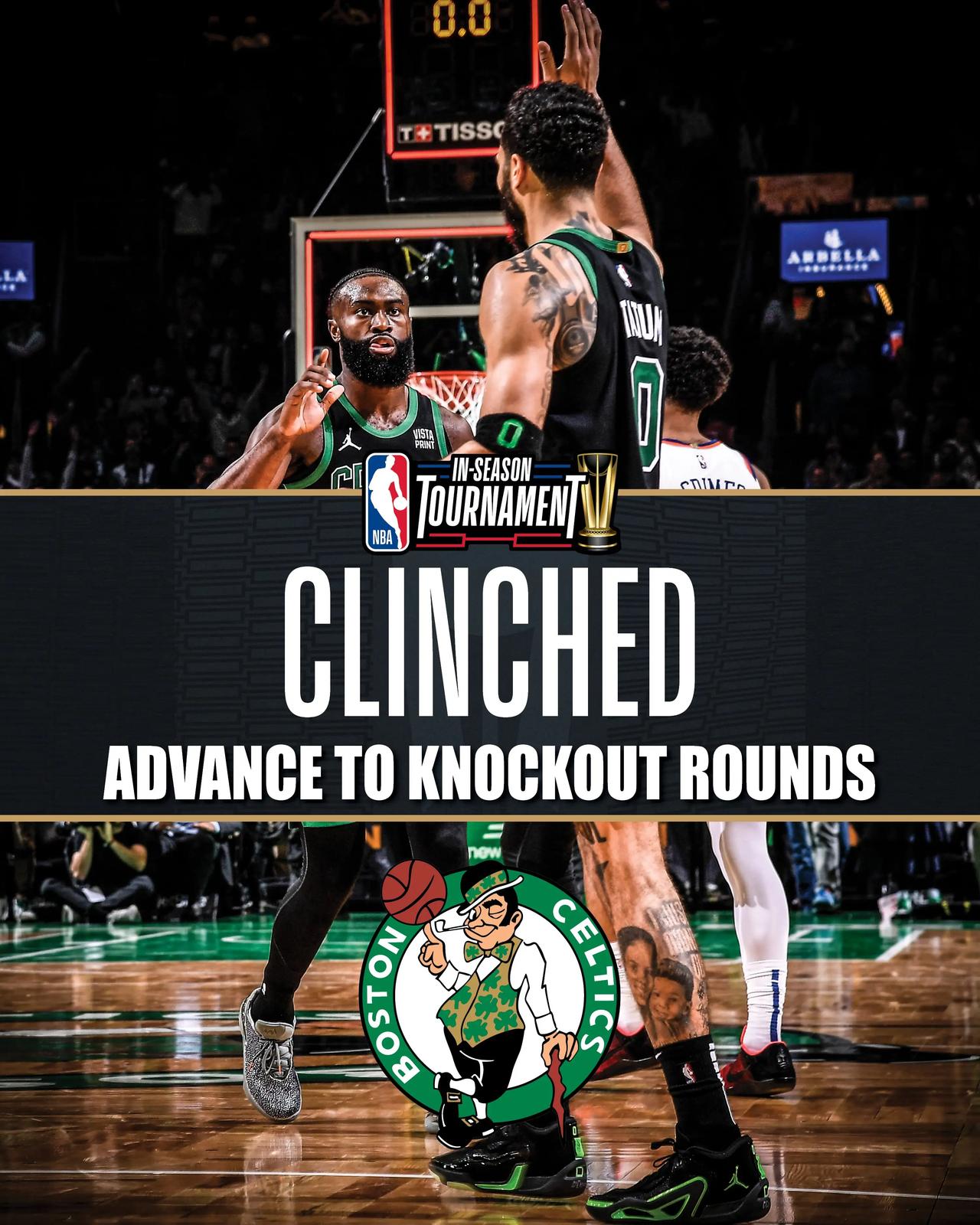 NBA季中锦标赛净胜分规则到底公平吗
魔术大比分赢了凯尔特人
凯尔特人最后一场垃