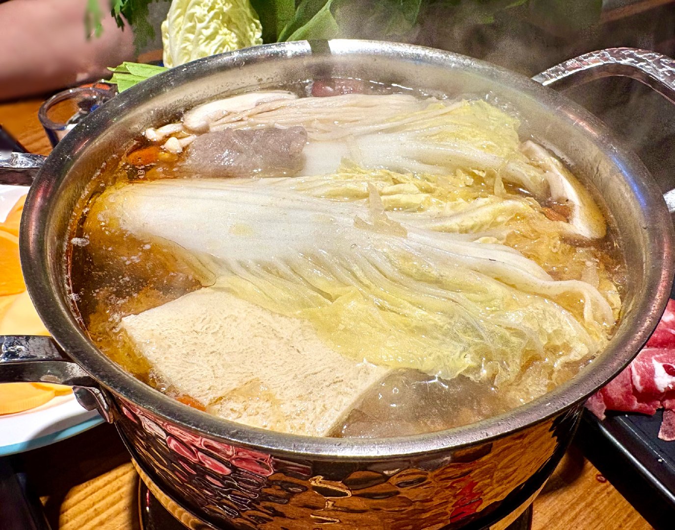 今天吃单人小火锅～ 