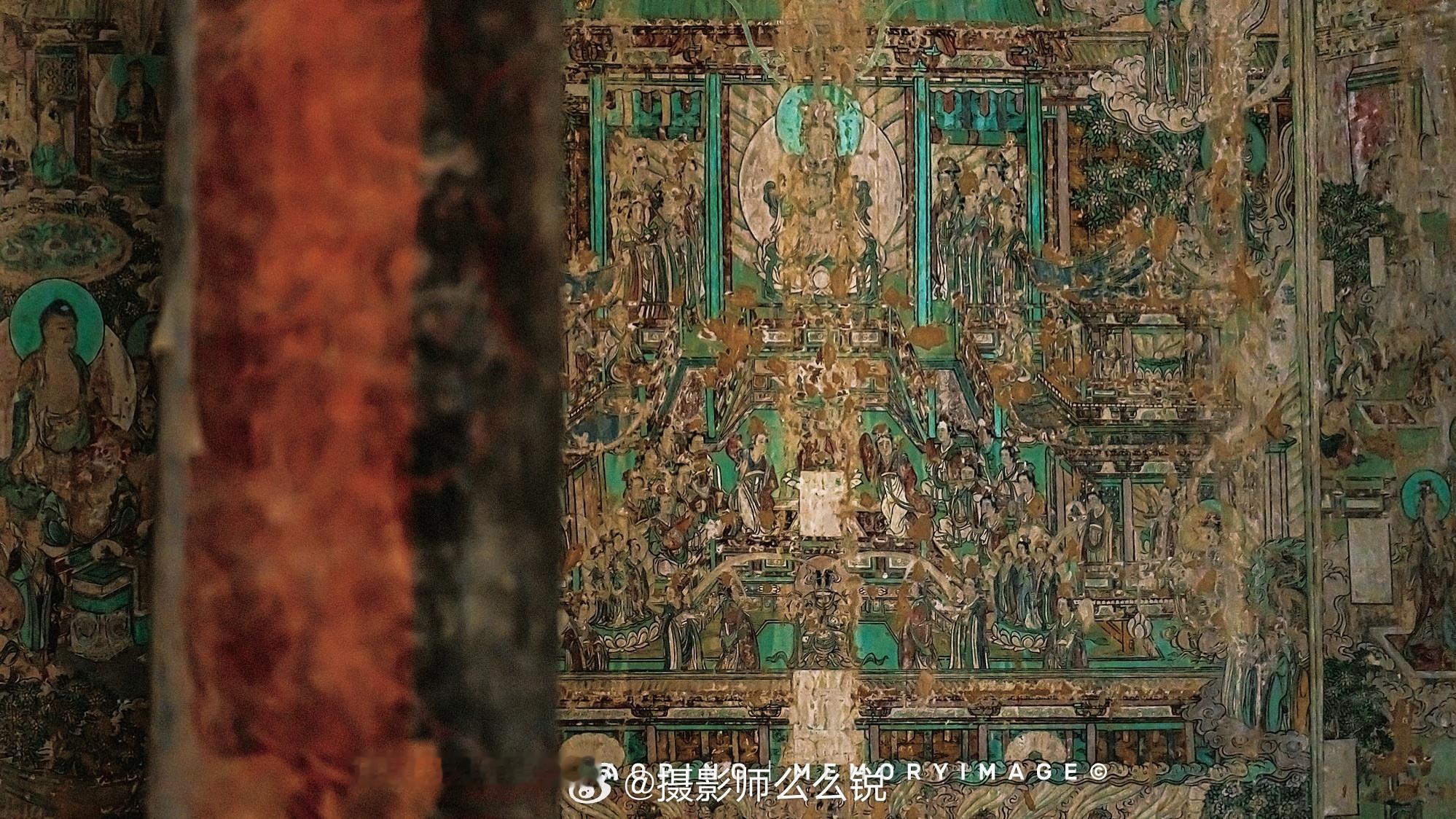 比《清明上河图》还早的北宋壁画！​晋城高平｜舍利山·开化寺｜《清凉图》​主要看壁