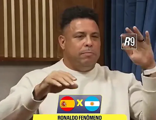 “外星人”罗纳尔多（大罗）在一档节目中对即将打响的世界杯决赛做出公开预测，明确表