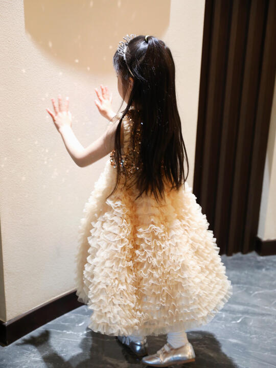 女儿的星光裙✨太多星星啦！
