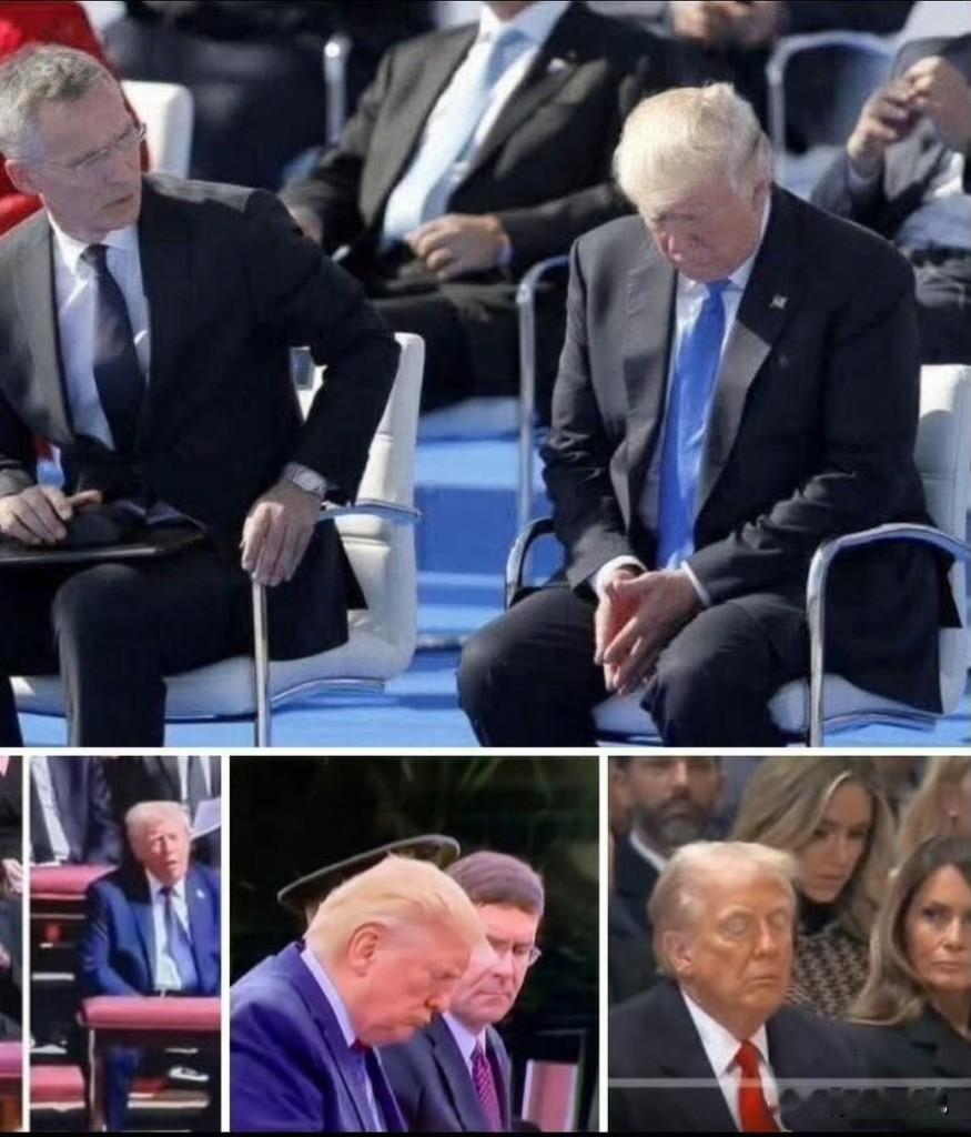 果然，高手在民间！

还是网友说到重点了！

瞌睡乔，瞌睡唐，瞌睡美利坚，日落西