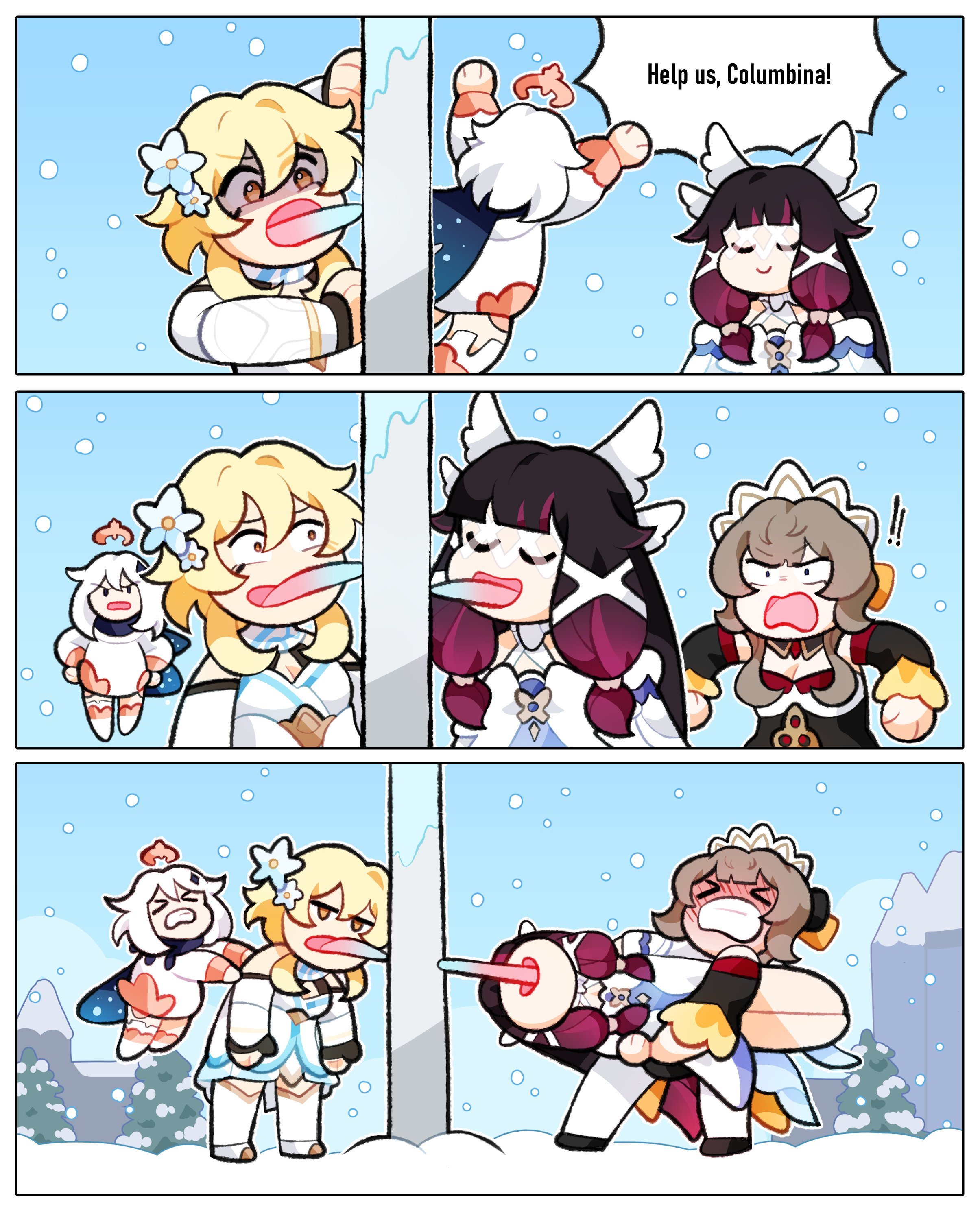 禁止食用的冰棍 原神原神至冬 cr：rewuyuu 