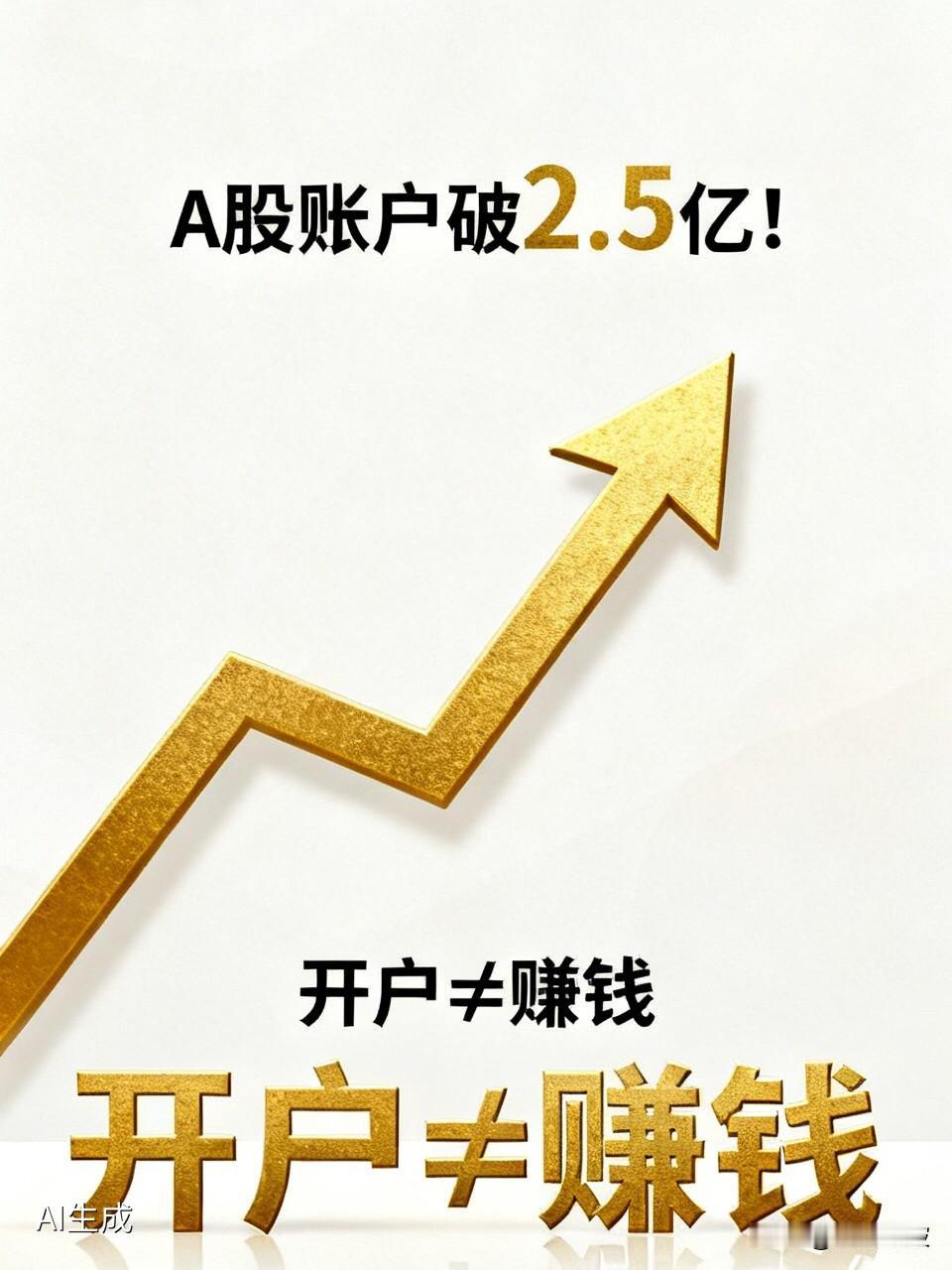A股账户破2.5亿！中国结算数据揭穿最大谎言：开户≠赚钱

  中国结算最新年报