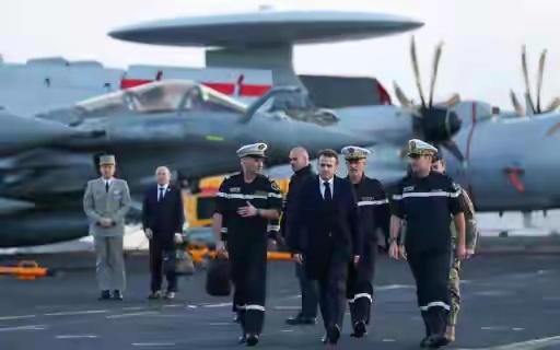 马克龙表示，塞浦路斯遭袭，就是欧洲遭袭，法国与所有在伊朗报复行动中遭袭的国家站在