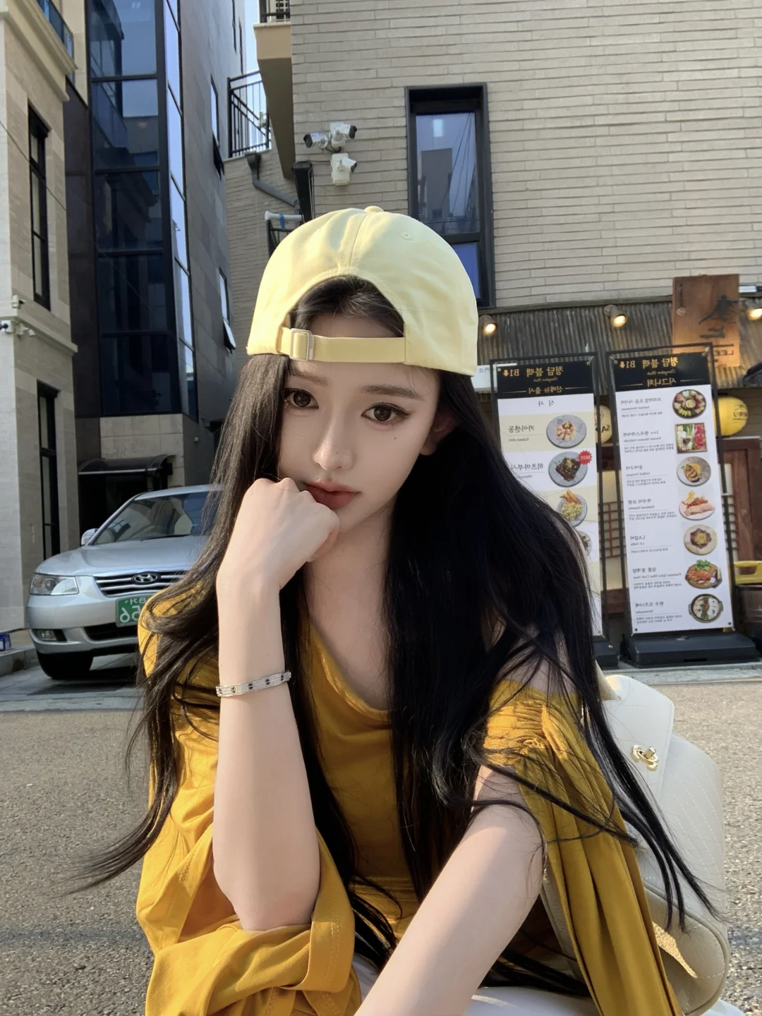 好明媚的韩女感