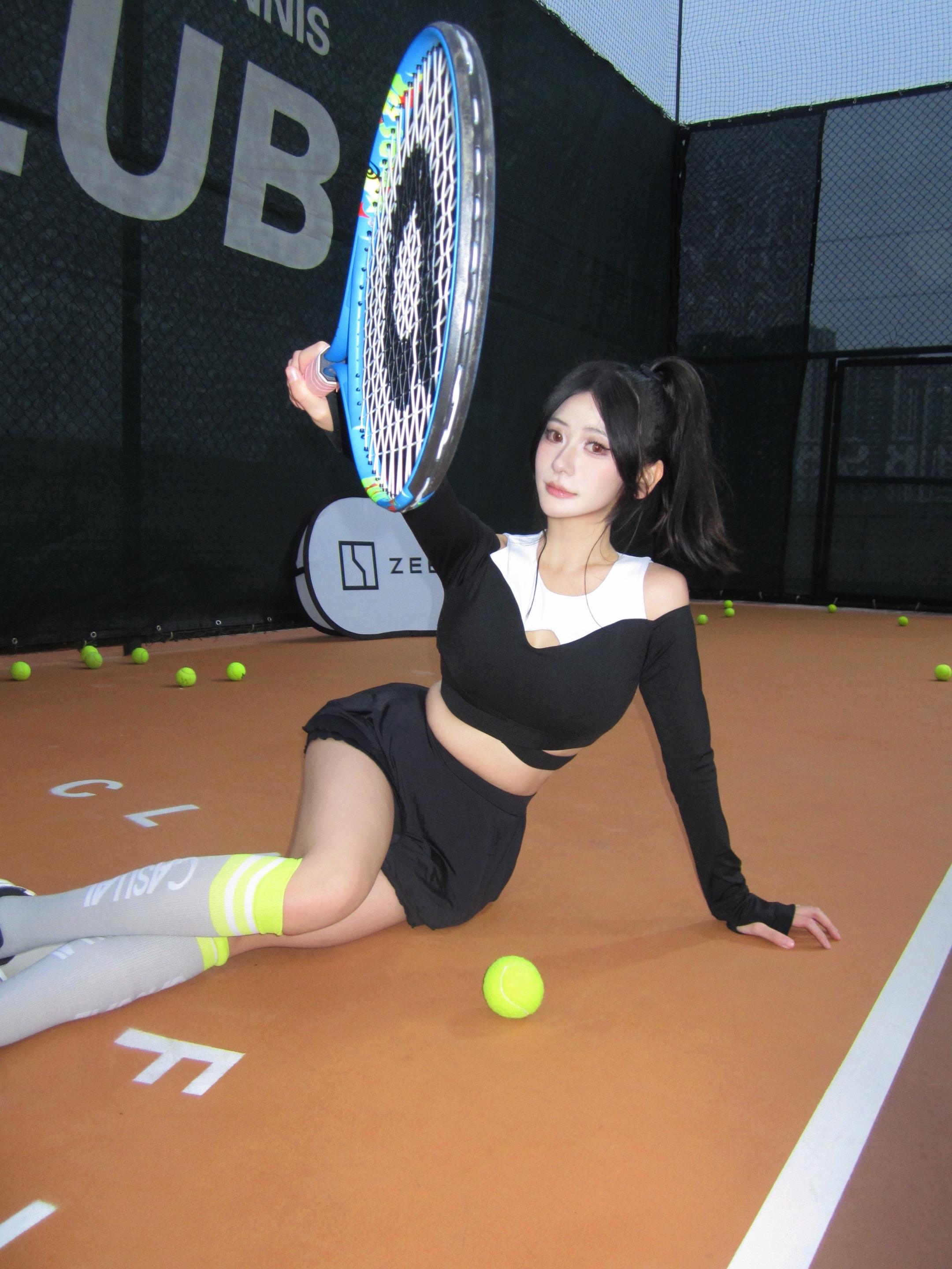 🎾Tennis day.虽然打得不好 但起码累着了