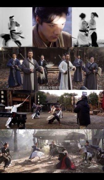 #铁血丹心真打爽打# 《铁血丹心》中的打戏，每一次都让人热血沸腾！郭靖的成长之路