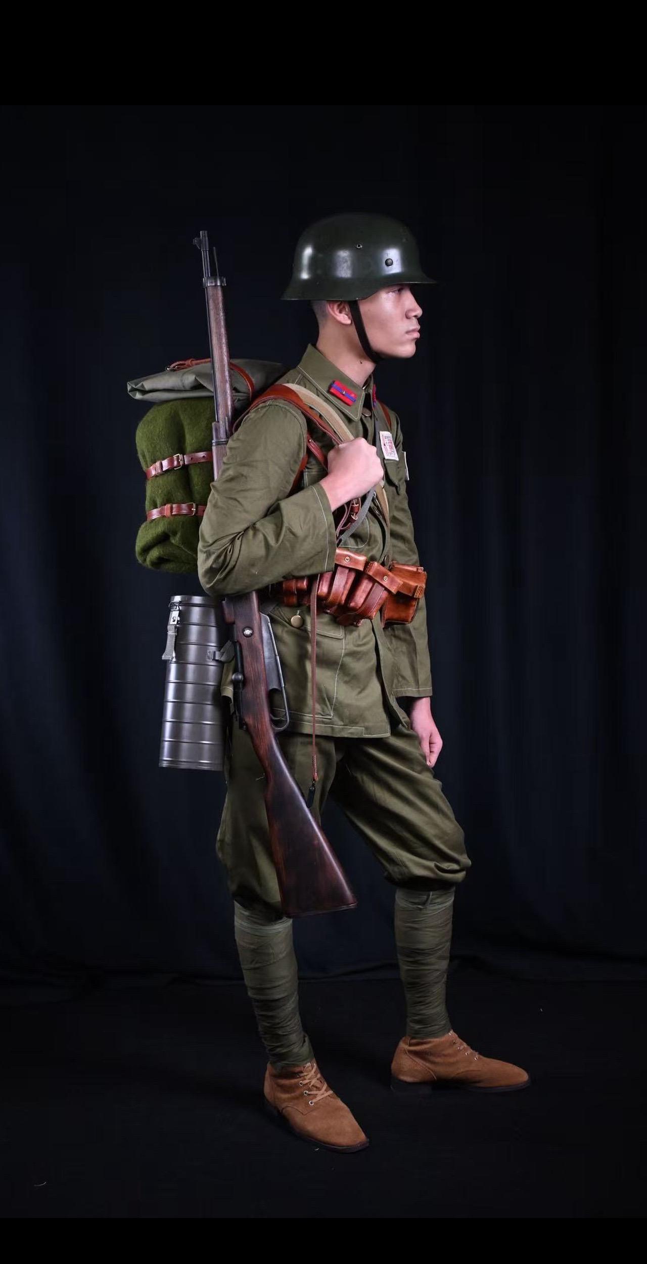 抗战国军装备展示。     图片均为道具模型