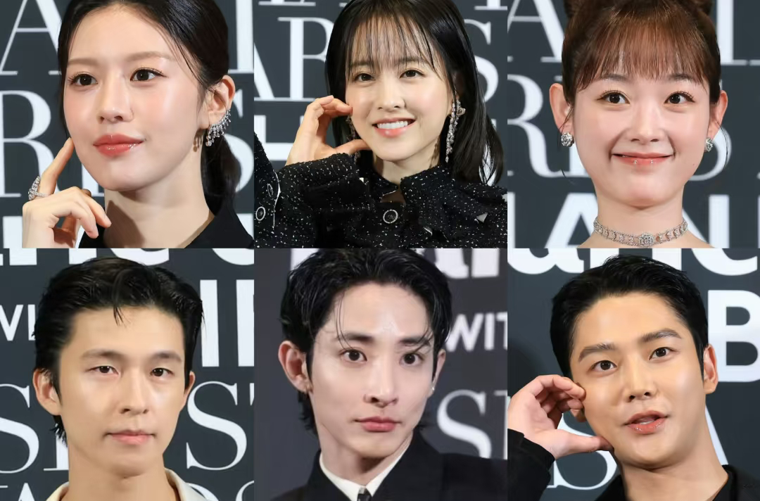 2025亚洲明星大赏男女明星红毯怼脸图李秉宪、朴宝英、高允真、金路云、辛叡恩、洪