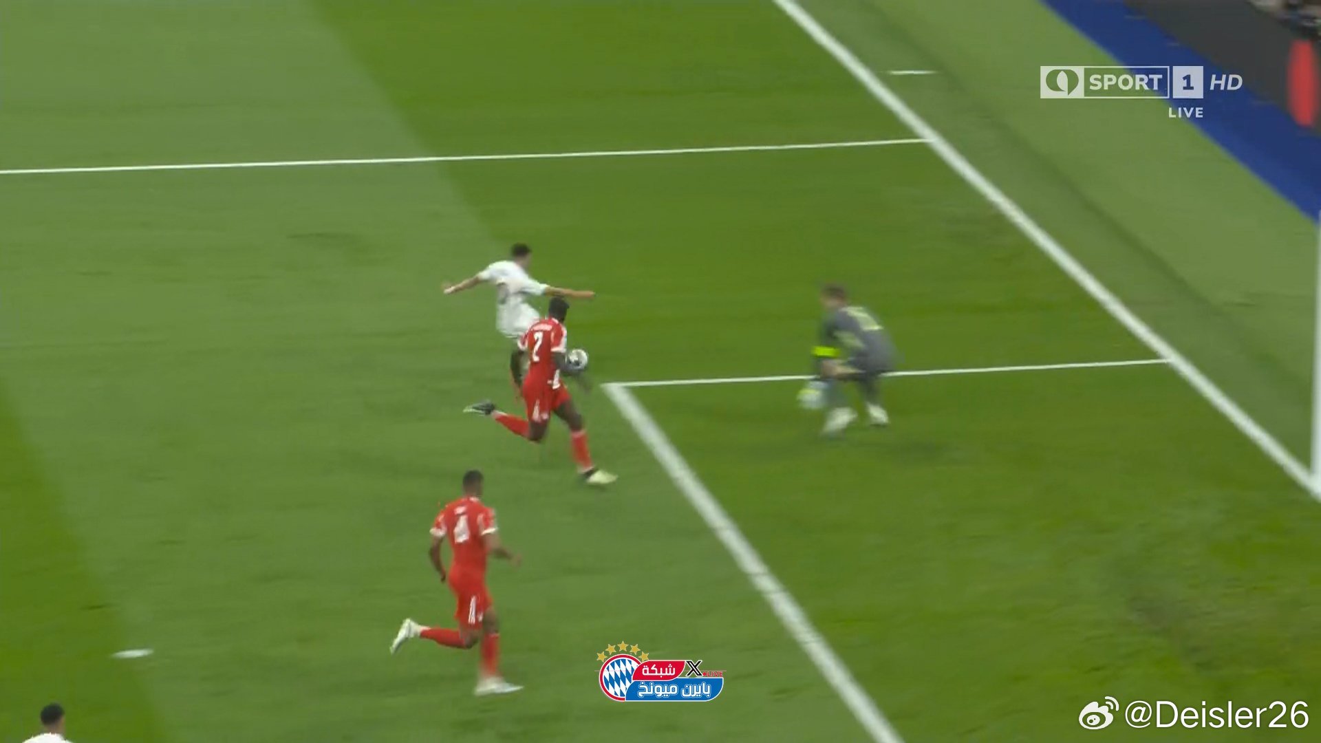 🚨🚨🚨16分鐘，諾伊爾一次非常漂亮撲救，撲出了姆巴佩的射門❗❗❗後防線一定