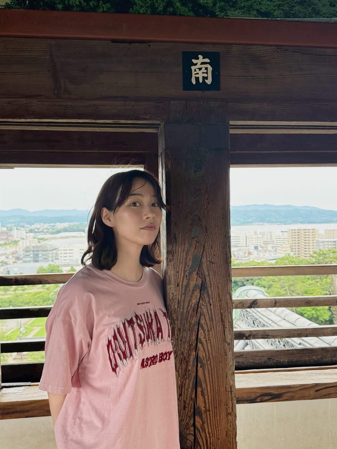 能年玲奈在日本松江城拍摄的一组照片 