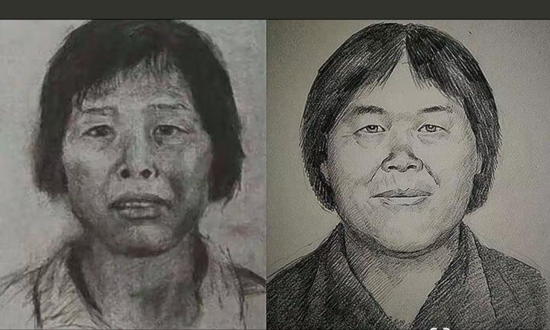 梅姨落网！真是大好消息。
这就不得不提给她画像的人了，梅姨画像被公布在媒体上最早