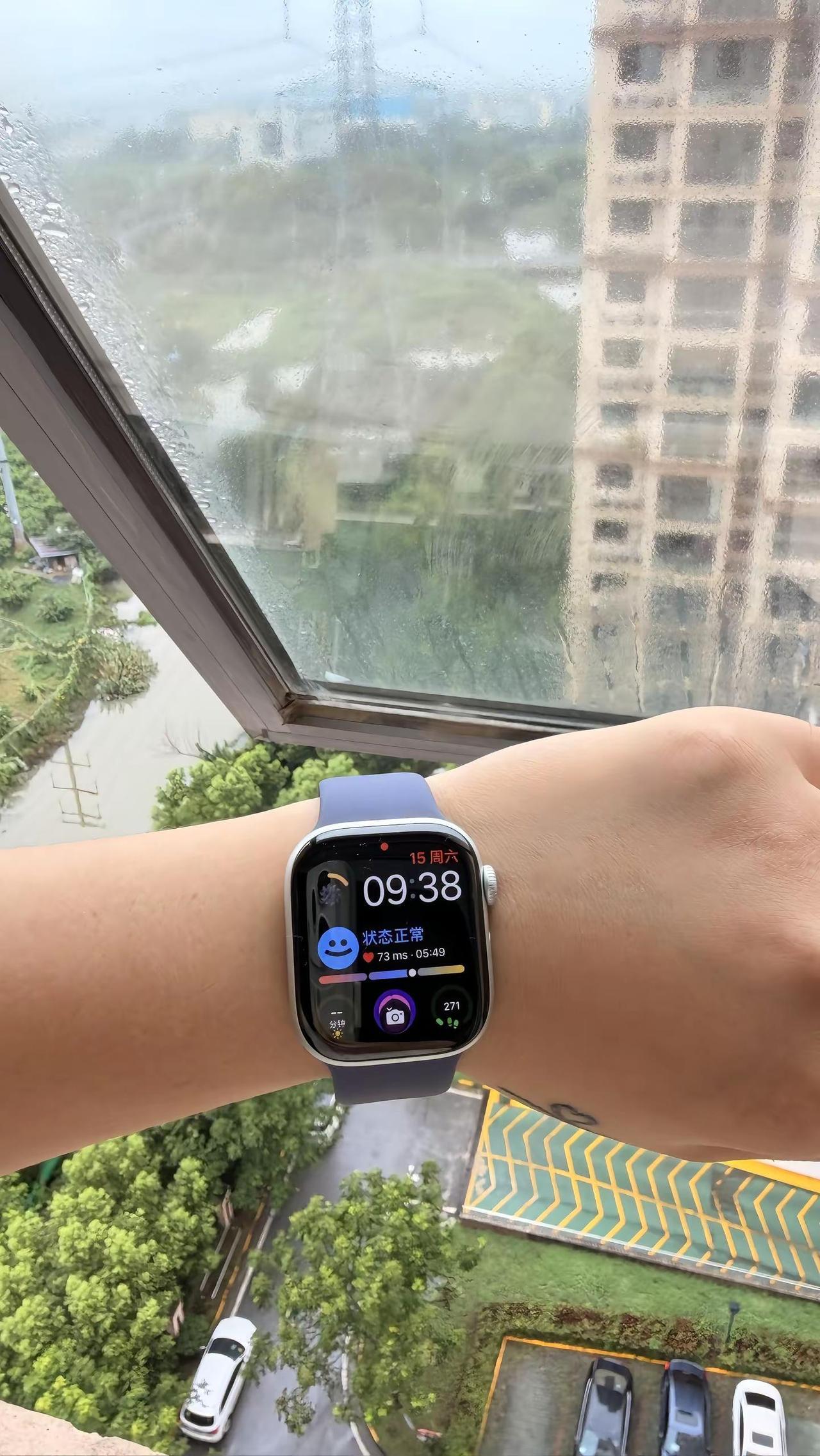 琢磨了半天，终于设置好了，表盘心情监测watch表盘壁纸苹果手表s11 iwat