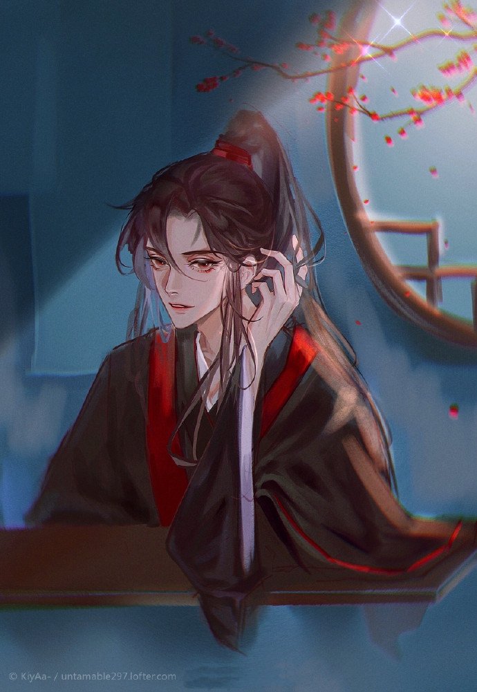 魔道祖师 丰神俊朗少年郎，羡羡太好看了！！画师：-青琼 