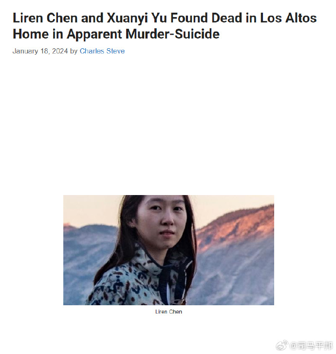 #中国夫妻疑因被谷歌裁员在美身亡# 又一对在谷歌工作的中国工程师死于非命。据我的