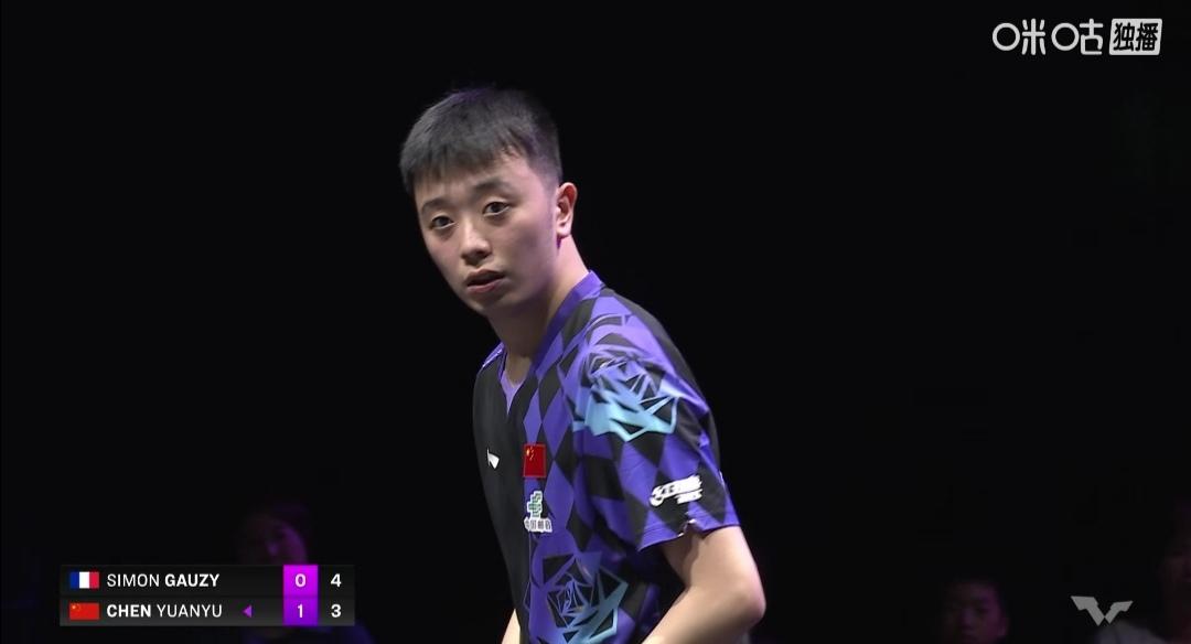 恭喜国乒男队陈垣宇晋级16强！


国乒男队陈垣宇3：0（11-5；12-10；