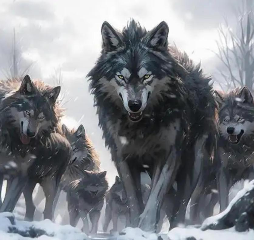 狼群中只有狼王有交配权，这是狼这个族群最大的规矩，也是几百万年进化出来的生存法则