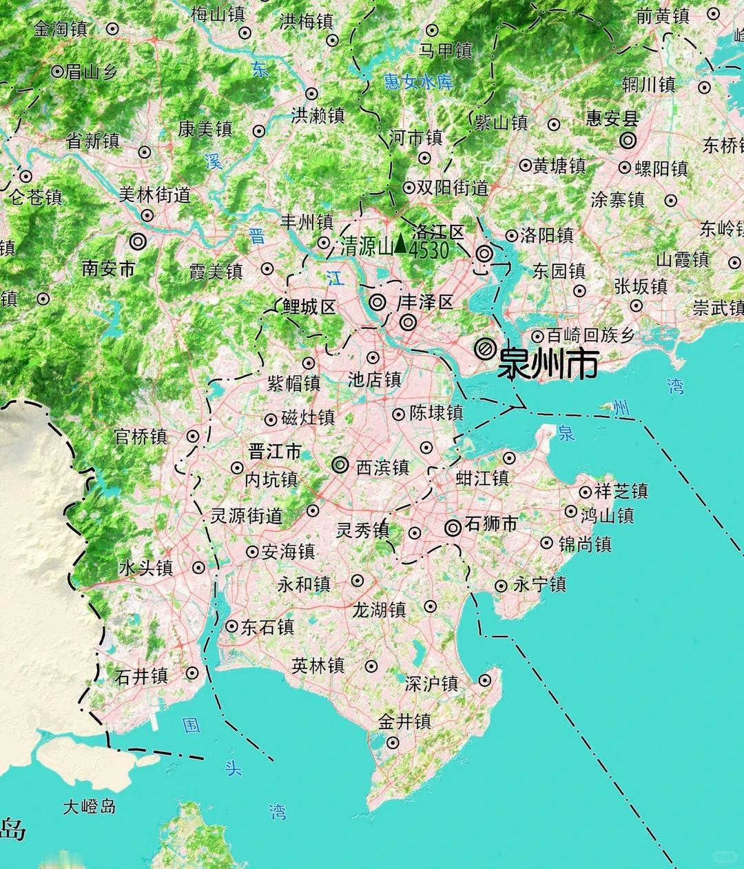 泉州下辖的晋江石狮南安都是很早一批的县级市，更是连续二十多年一直都是福建经济支柱