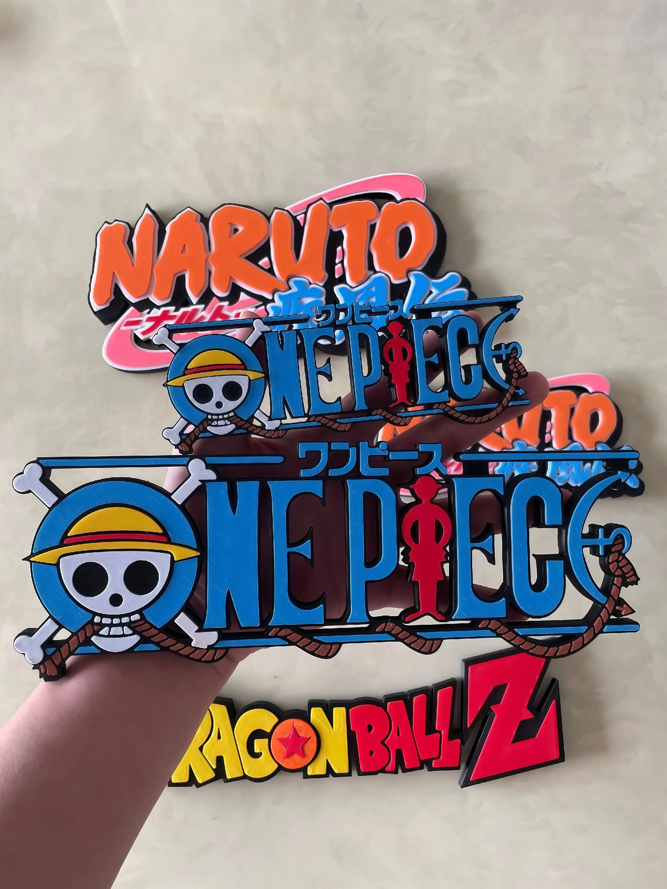 动漫logo磁吸立体冰箱贴！