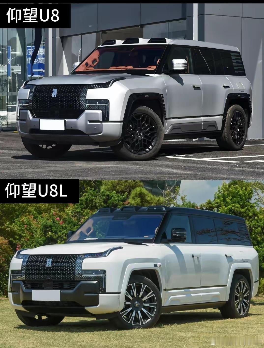 仰望U8和U8L，还是更喜欢U8，纯个人喜好。 ​​​