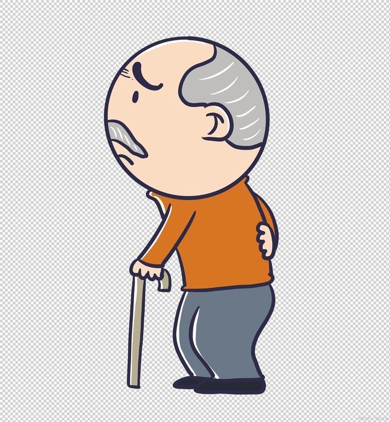 老丈人看别的老人动手术，回来就抱怨我们不关心他。
我一句话，老头子低下了头。昨天