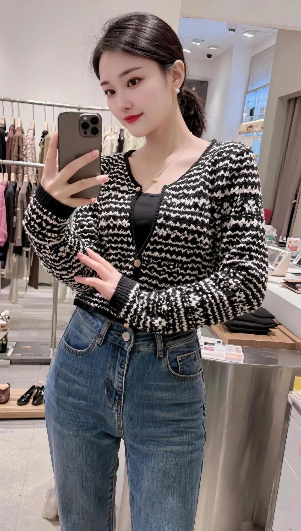 女装穿搭 穿搭 牛仔裤