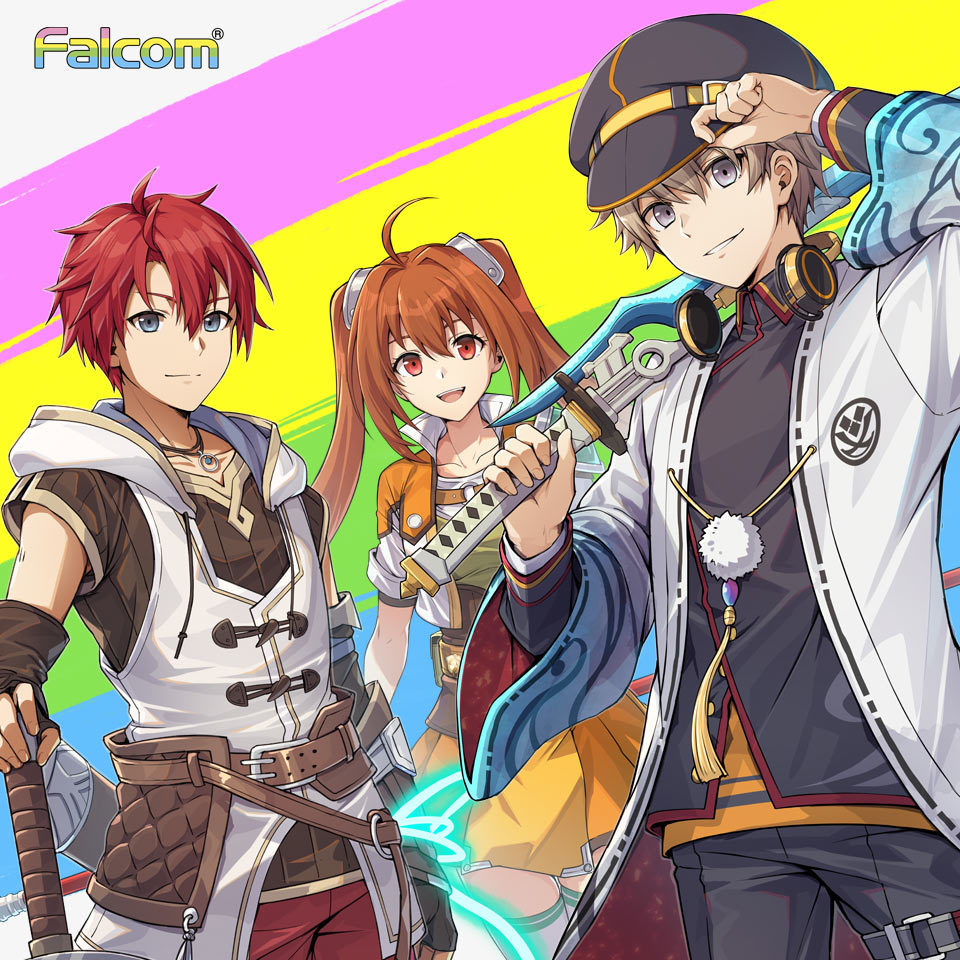 Falcom正式成立45周年贺图公开，代表作有《空之轨迹》系列以及《伊苏》系列。