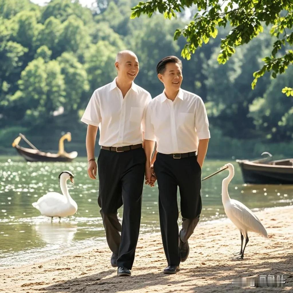 《守望》
   一棵老柿树，
   柿子红了又落，
   没有了昔日少年在树下地