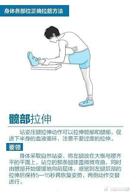 #静坐4小时就可能长血栓#办公室拉伸，各个部位拉伸方法！ ​​​