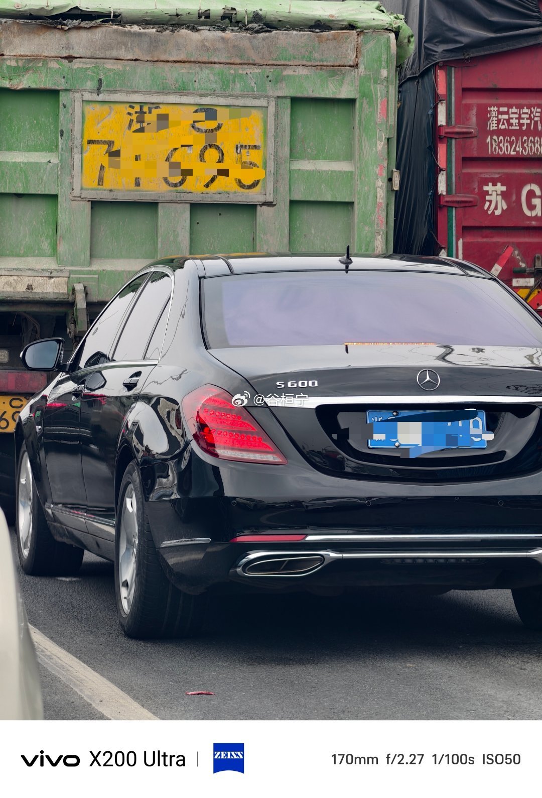 奔驰S600，你细品[喵喵] ​​​